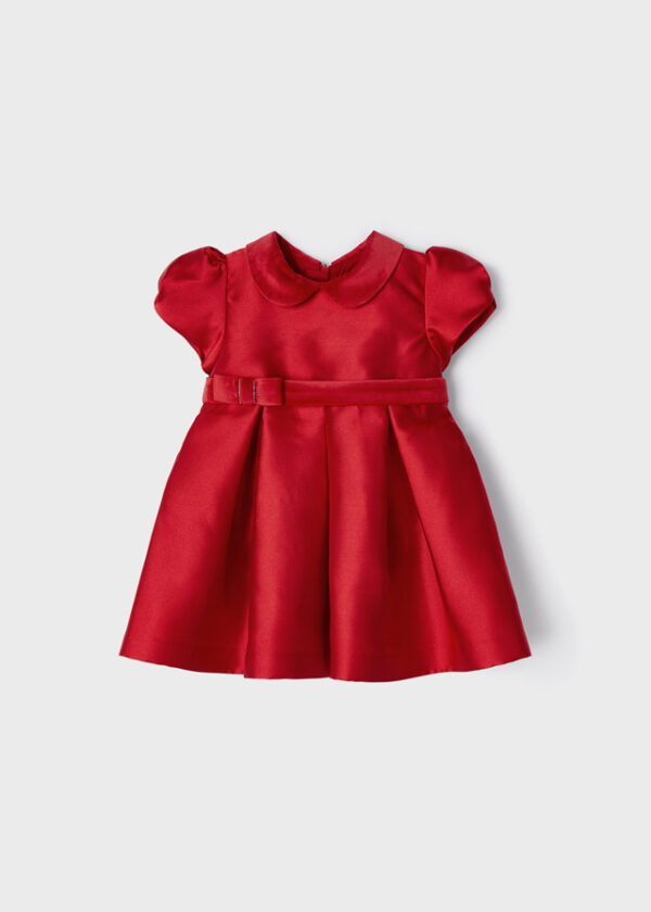 vitzileosstores φόρεμα baby κόκκινο αμπιγιέ