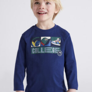 Vitzileos kids Μακρυμάνικη μπλούζα μπλε 04015