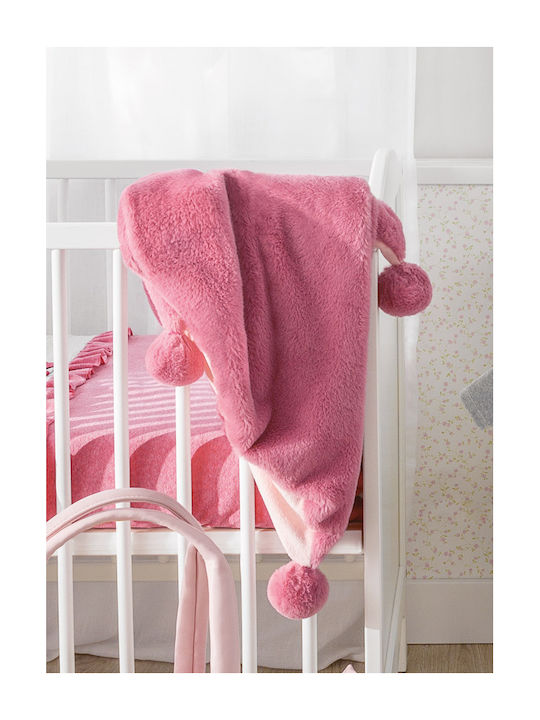 Vitzileos kids κουβέρτα ροζ 09155