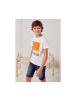 Vitzileos kids t-shirt λευκό 06020