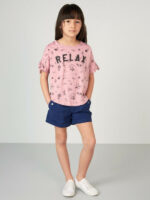 Vitzileos kids t-shirt ροζ FBG430-04118