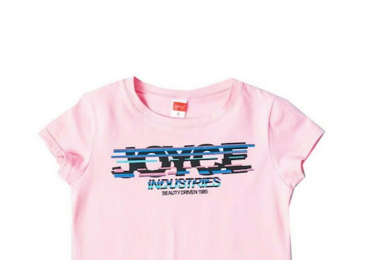 Vitzileos kids t-shirt ροζ 13890