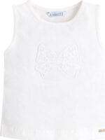 Vitzileos kids αμάνικη μπλούζα λευκή 28-00177-010