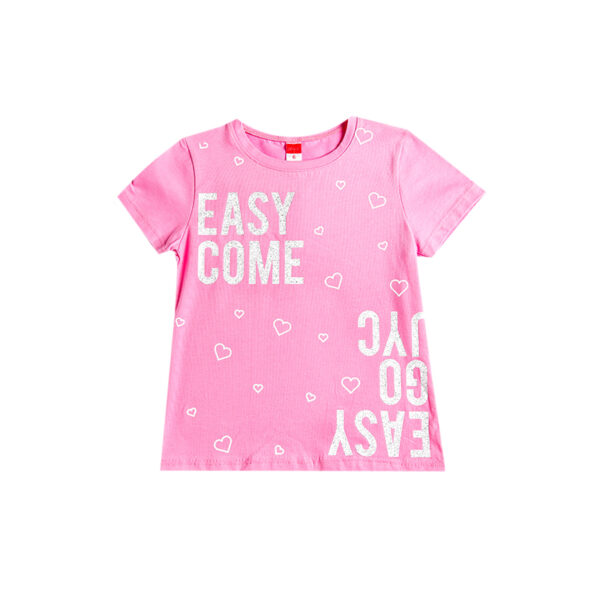 Vitzileos kids t-shirt ροζ 92502