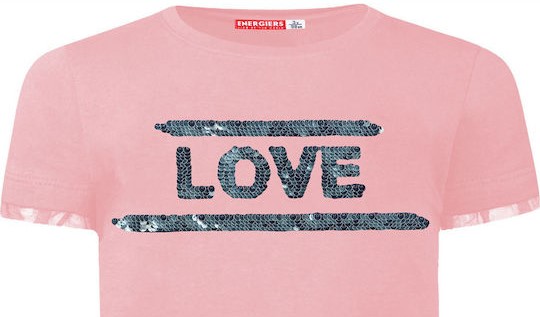 Vitzileos kids t-shirt ροζ 15-221312-5