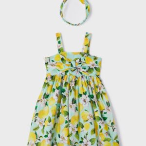 Vitzileos kids φόρεμα αμάνικο πράσινο 23-03941-021