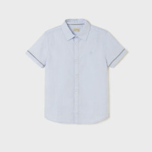 Vitzileos kids πουκάμισο κοντομάνικο γαλάζιο 22-06110-033