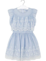 Vitzileos kids αμάνικο φόρεμα ριγέ γαλάζιο 20-06977-042