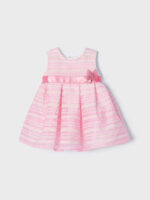 Vitzileos kids φόρεμα αμάνικο ριγέ ροζ 22-01903-037