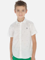 Vitzileos kids πουκάμισο κοντομάνικο λευκό 20-06152-052