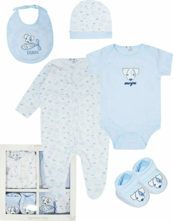 Vitzileos kids σετ ρούχων νεογέννητου μπλε 11-100973-0