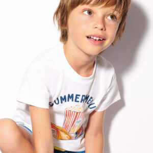 Vitzileos kids t-shirt λευκό 23-03012-035