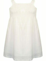 Vitzileos kids αμάνικο φόρεμα λευκό 15-221306-7