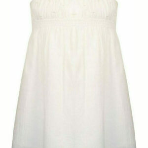 Vitzileos kids αμάνικο φόρεμα λευκό 15-221306-7