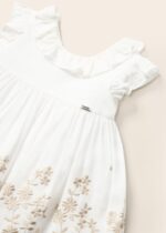 Vitzileos kids αμάνικο φόρεμα λευκό 23-01955-077