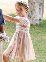 Vitzileos kids φόρεμα κοντομάνικο ριγέ 15-223311-7