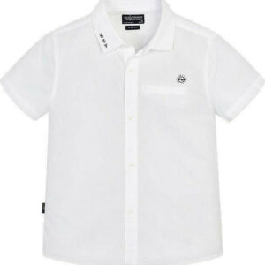Vitzileos kids πουκάμισο κοντομάνικο λευκό 29-06124-014