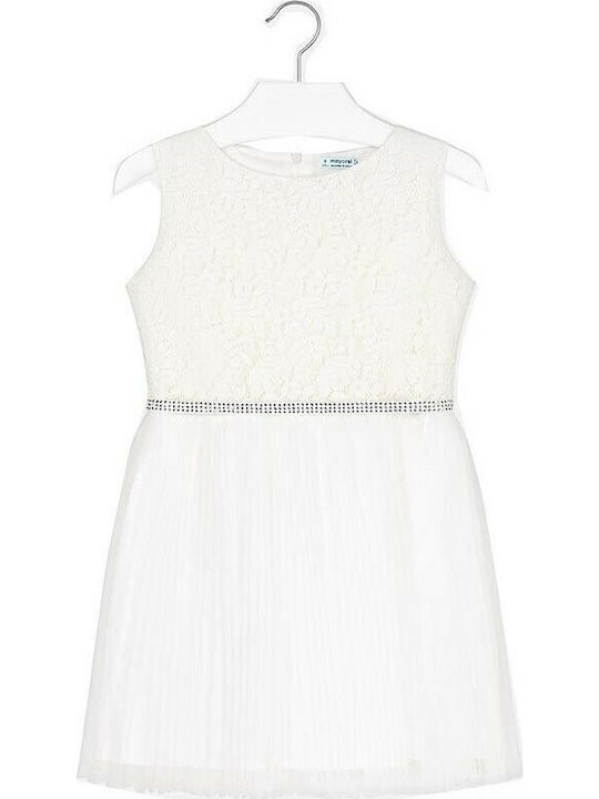 Vitzileos kids αμάνικο φόρεμα λευκό 29-06915-010
