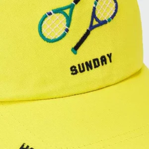 Vitzileos kids Καπέλο κίτρινο φωσφοριζέ 10245