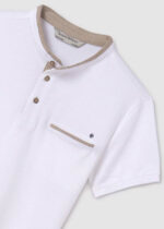 Vitzileos kids T-shirt polo λευκό 06108