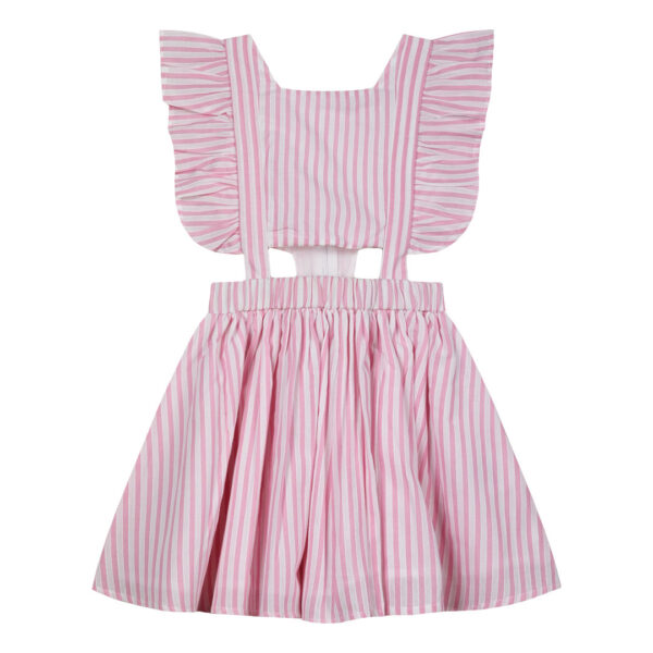 Vitzileos kids Φόρεμα ριγέ ροζ 15-224320-7