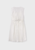 Vitzileos kids Φόρεμα κέντημα λευκό 24-06944-078